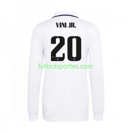 Camiseta Real Madrid Vinicius Junior 20 Primera Equipación 2022/2023 Manga Larga